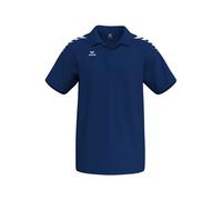 Erima Unisex Erwachsene CMPT 3 Wings Poloshirt (2112557), New Navy/weiß, L