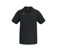 Erima Poloshirt CMPT 3 Wings Herren Schwarz/Green Gecko 3XL