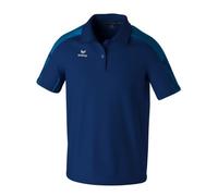 Erima Sport-Polo Evo Star (100% rec. Polyester) navyblau/blau Herren, Größe S
