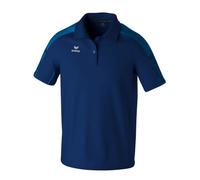 Erima Sport-Polo Evo Star (100% rec. Polyester) navyblau/blau Herren, Größe XXL