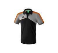 Erima Sport-Polo Premium One 2.0 schwarz/grau Herren, Größe S