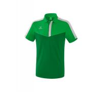 ERIMA Herren Squad Poloshirt XXXL fern green/smaragd/silver grey