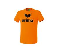 Erima Sport-Tshirt Basic Promo Logo (100% Baumwolle) orange Jungen, Größe 152
