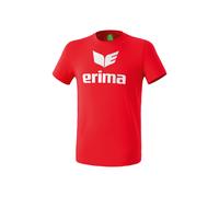 Erima Sport-Tshirt Basic Promo Logo (100% Baumwolle) rot Jungen, Größe 140