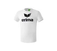 Erima Sport-Tshirt Basic Promo Logo (100% Baumwolle) weiss Herren, Größe XL