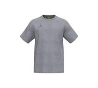 Erima Sport-Tshirt CMPT (100% Baumwolle, hoher Tragekomfort) melangegrau Herren, Größe L