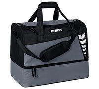 erima Sporttasche mit Bodenfach Six Wings Slate Grey/Schwarz S