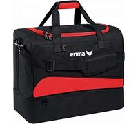 erima Sporttasche mit Bodenfach Sporttasche, 50 cm, 56 Liter, rot/schwarz