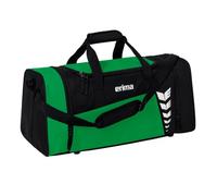 Erima Sporttasche Six Wings (Größe M - 49,5 Liter) smaragdgrün/schwarz 61x29x28cm