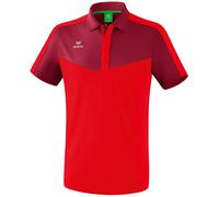 erima Squad Funktions-Poloshirt bordeaux/red L