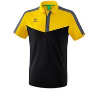 erima Squad Funktions-Poloshirt yellow/black/slate grey L