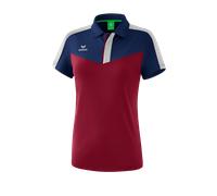 Erima Squad Poloshirt Damen Blau Rot 40 blau