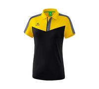 erima Squad Funktions-Poloshirt Damen yellow/black/slate grey 38