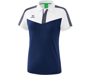 Erima Squad Poloshirt Damen | weiß|blau|grau | Herren | 42 | 1112011 42