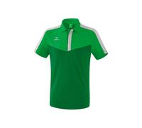 Erima Squad Poloshirt Fern Green/smaragd/silver Grey L