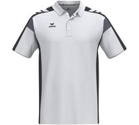 Erima Tennis-Polo Celebrate 125 Function (100% rec. Polyester, schnelltrocknend) weiss/schwarz Herren, Größe XXXL