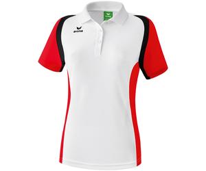 Erima Tennis-Polo Razor 2.0 weiss/rot Damen, Größe 42