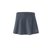 Erima Tennisrock Performance (mit Innenhose, seitliche Falte) grau Damen, Größe 34
