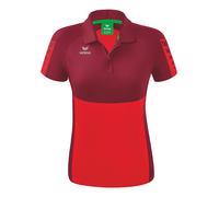 erima Damen Poloshirt Six Wings 1112212 44 Rot/Bordeaux