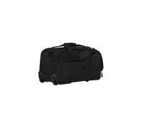 Erima TRAVEL LINE Trolleybag Rollentasche zum Ziehen schwarz + Bedruckung mit Name schwarz, M