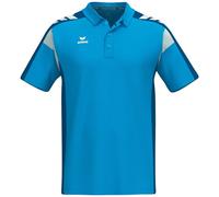Erima Unisex Erwachsene Celebrate 125 Funktions Polo (1112506), Curacao/New royal, L