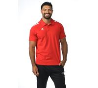Erima Poloshirt CMPT 3 Wings Unisex rot/weiß 2XS