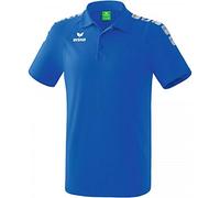 Erima Unisex Kinder Essential 5-C Poloshirt (2111903), New royal/weiß, 164