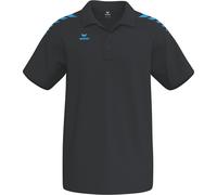 erima Unisex Poloshirt CMPT Wings Poloshirt 2112556 XXL Schwarz/Curacao