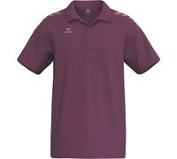 Erima Sport-Polo CMPT Wings (Baumwolle-Mischung, bequeme Passform) burgundrot Herren, Größe M