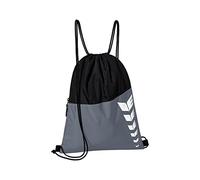 Erima Unisex Six Wings Basic Turnbeutel (7232325), slate grey/schwarz, 1