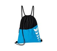 Erima Unisex Six Wings Basic Turnbeutel (7232332), curacao/schwarz, 1