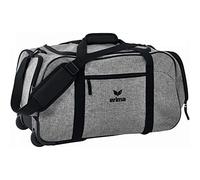 Erima Travel Line Rollentasche Herren | Trolley grau melange/schwarz S