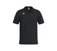 erima TS Logo Poloshirt schwarz 4XL