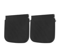 ERINGOGO 2 Kleine Silikon Kosmetiktaschen für Damen Leichte Reise Münztäschchen Kompakte Organizer für Make Up und Kleinigkeiten Wasserabweisend Handliche Aufbewahrungstaschen