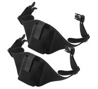 ERINGOGO 2 Stück Pack Fitness Bauchtaschen mit Mikrofon Halterung Verstellbare Sport Gürteltaschen aus Elastischem Material Schweißisoliert und Vielseitig für Laufen Aerobic und Outdoor