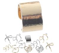 ERINGOGO 24 Stück Ohr Ohrringe Verschiedenen Stilen Clip Ohrschmuck für Durchbohrte Ohren Vielseitige Ohrdekorationen für Besondere Anlässe und Alltag