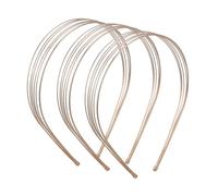 ERINGOGO 3 Stück Dünnes Teiliges Metall Haarreif mit Mehrlagigem Design Dekoratives Braut Stirnband für Hochzeit und Party Vielseitiges Komfortables Kopfband für Damen