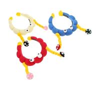 ERINGOGO 3 Stück Teiliges Beauty Stirnband mit Großem Augen design Elastisches Make up Haarband für Damen und Mädchen Bequemes Weiches Kopfband für Gesichtswäsche Hautpflege und Spa alltag