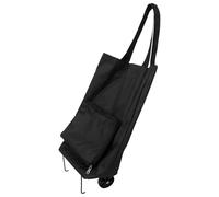 ERINGOGO Faltbarer Einkaufstrolley mit Rollen Große Faltbare Einkaufstasche aus Oxford Gewebe Wiederverwendbar Leicht Transportierbar Platzsparend für Markt Camping und Wäsche