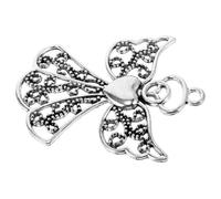 ERINGOGO Vintage Engel Anhänger aus Zinklegierung Schutzengel Charms für DIY Schmuckherstellung Handgefertigte Anhänger für Armbänder und Auto deko zum Basteln Geschenk