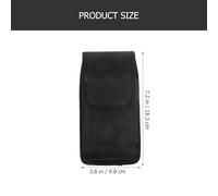 ERINGOGO Wasserdichte Portable Handy Gürteltasche aus Nylon Passend für Smartphones Leichter Outdoor Sport Bauchtasche Praktische Aufbewahrung für Wandern Fitness Alltag