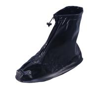 ERINGOGO wasserdichte rutschfeste Wiederverwendbare Regen schuhüberzieher aus Dickem für Damen und Herren Elastischer Schutz vor Schlamm und Nässe XXL Schwarz