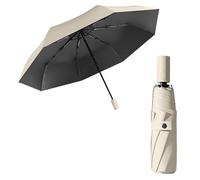 erised's bifrost Reise Faltender Regenschirm/Kleiner Sonnenschutz Für Koffer Kompakt Taschenschirm für Damen und Kinder/Automatisch auf und zu mit Drucktaste/8 Rippen Freien UV Schutz/Sonnenschutz