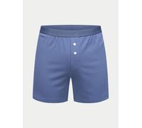 erlich textil Casual Cotton Boxers weite Boxershorts aus Bio-Baumwolle graublau S