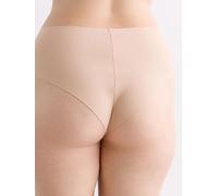 erlich textil Casual Cotton High Waist Brazil String für Frauen aus Baumwolle in ton S