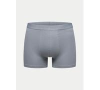 erlich textil Casual Cotton Pants enge Boxershorts aus Bio-Baumwolle steingrau L