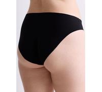 erlich textil Casual Cotton Slip für Frauen aus Baumwolle (aus kontrolliert biologischem Anbau) in schwarz XXL