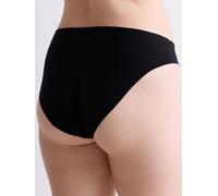 erlich textil Casual Cotton Slip für Frauen aus Baumwolle (aus kontrolliert biologischem Anbau) in schwarz XS