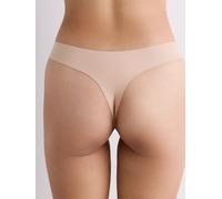 erlich textil Casual Cotton String für Frauen aus Baumwolle (aus kontrolliert biologischem Anbau) in ton XS