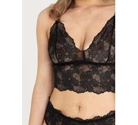 erlich textil Classy Lace Bralette Top für Frauen aus Polyamid (recycelt) in schwarz 40